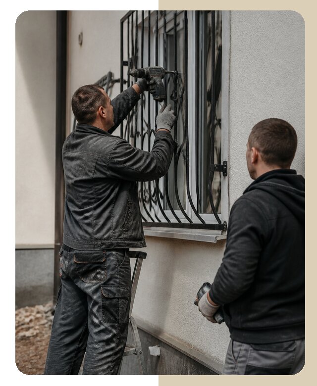 Установка наружных решеток в Благовещенске от 5089 р. | ДвериЛегко-Бгв